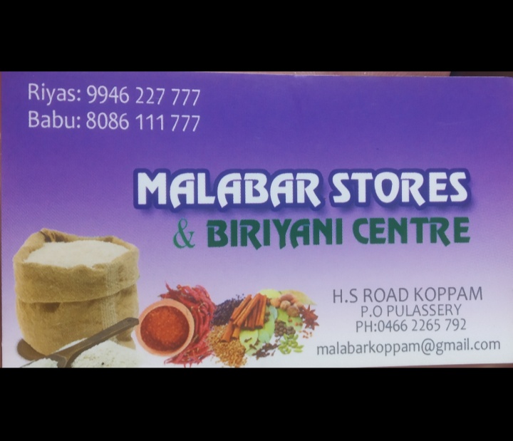 MALABAR STORES KOPPAM